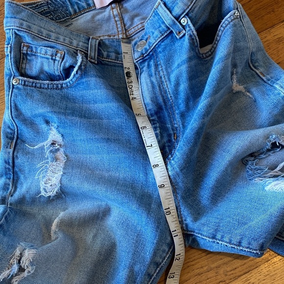 REVICE Distressed Denim Straight Leg Jeans Size 27 - Picture 9 of 12